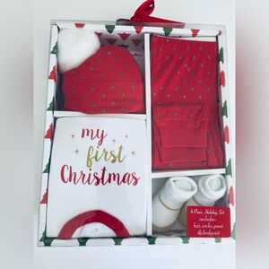 Baby first Christmas outfit set size newborn to 6 months